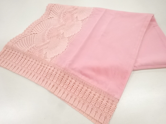 JAPANESE KIMONO / VELVET LACE FLORAL PATTERN SHAWL